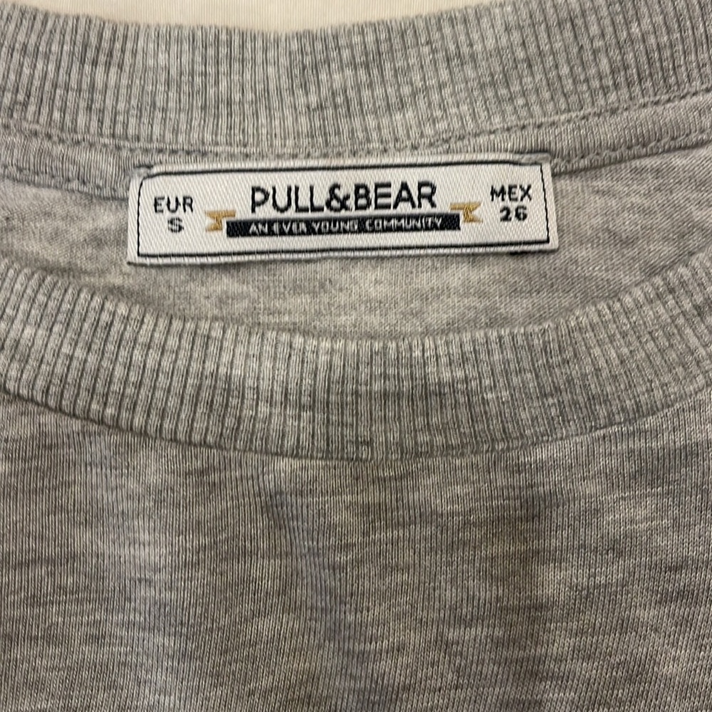 Pull & Bear Super Soft “Overthinking” Metallic T-… - image 6